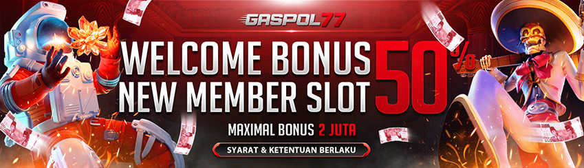 Bonus New Member Slot Games 50%