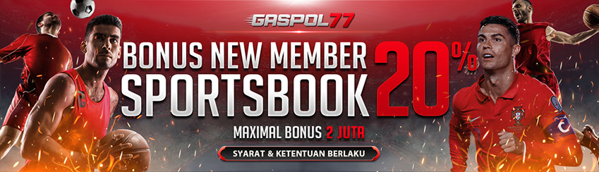 Bonus New Member Sportsbook 20%