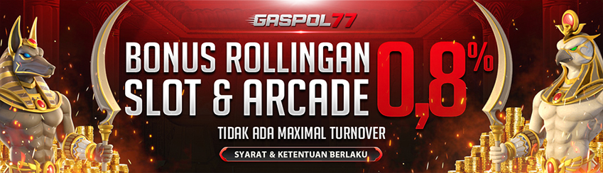 Bonus Rollingan Slots & Arcade 0.8%